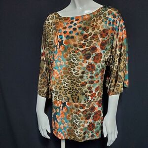 Crell Animal Print Dress (Small)